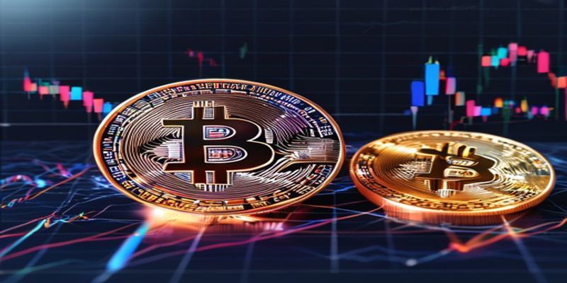 Chart showing ETF Bitcoin holdings over time